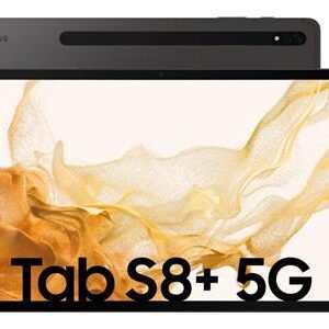 Samsung Galaxy Tab S8+ Tablet (12.4" AMOLED, Snapdragon 8 Gen 1)