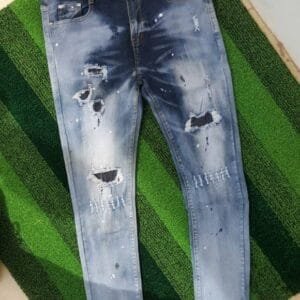 Men's Ripped Denim Jeans For Sale