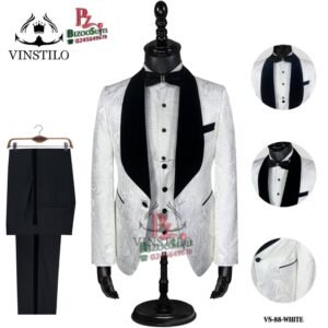 White Wedding Suits (Drop 6 Fit)