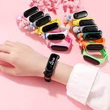 Black LED Kids Digital Watch