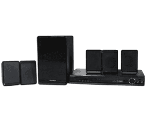 Nasco 5.1CH Home Theater System - 75W, Bluetooth, USB, Karaoke