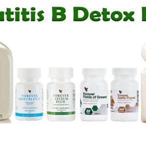Natural Hepatitis B & Fatty Liver Remedy Pack - Liver Cleanse Supplement