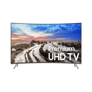 Samsung 65" UHD Curved Smart TV - 4K HDR, Smart Hub, Crystal Display