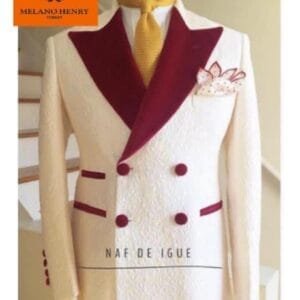 Melano Henry 3-Piece Designer Wedding Suit