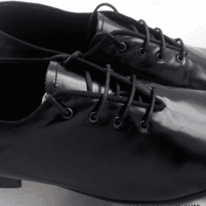Black Mirror Polished Leather Handmade Shoes (Ghanaian)