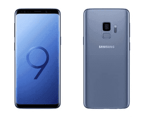 Samsung Galaxy S9 64GB (Coral Blue) - Dual Aperture Camera, Super Slow-mo