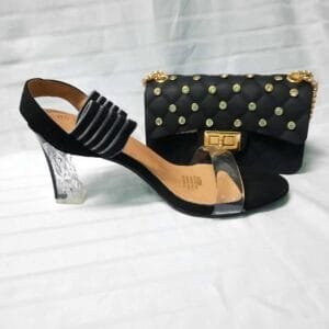 Ankle Strap Sandals with Heel - Elegant, Secure Fit