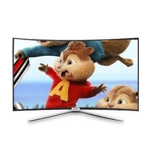 Nasco 40" Curved Smart LED TV - Full HD, Built-in Wi-Fi, Voice Control