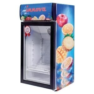 Innova 100L Showcase Fridge - Glass Door, for Drinks, I-10SF
