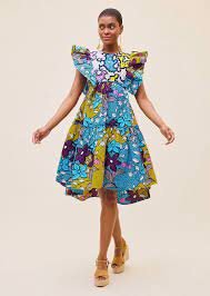 Butterfly Tin Knee-Length Dress (LPCBDS002-005A)