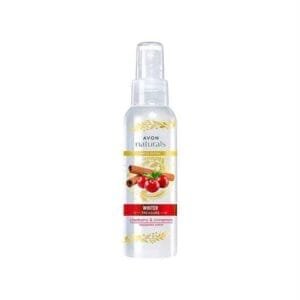 Winter Treasure Cranberry & Cinnamon Body Mist - Festive Scent, 100ml