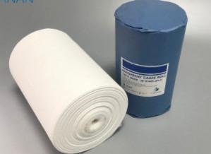 Soft Medical Gauze Swab Roll - Sterile 100% Cotton, White