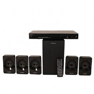 Nasco 105W Home Theatre HT-233BK - 5.1CH, DVD, USB