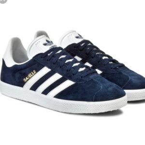 Adidas Gazelle Sneakers (Blue & White)