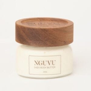 Nguvu Warm Vanilla Shea Body Butter - 100% Natural Moisturizer