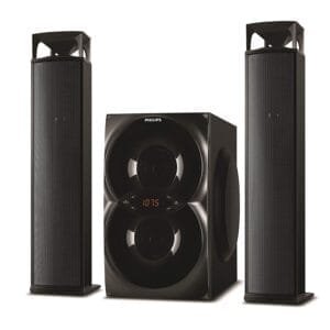 Philips 2.1 Channel Multimedia Speakers - Soundbar Convertible, Powerful Subwoofer