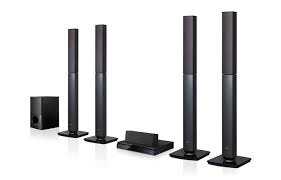 LG 1000W 5.1ch DVD Home Theater System - Bluetooth, USB Playback, 1080p Up-scaling