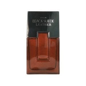 Avon Black Suede Leather Eau de Toilette - Rugged Masculine Scent, 75ml