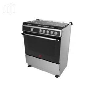 Zara 5-Burner Gas Cooker - Rotisserie & Grill, Durable Stove