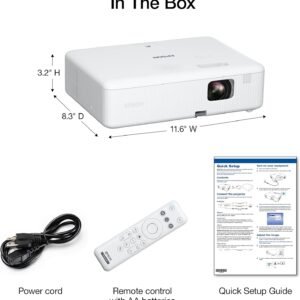 Epson EpiqVision Flex CO-W01 Portable Projector