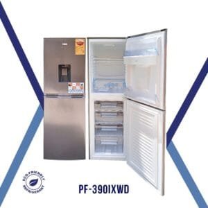 Pearl PF-384IXWD Double Door Refrigerator