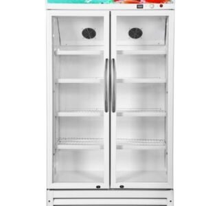 Delron 553L Showcase Display Refrigerator - White
