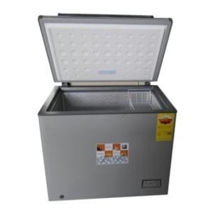 Zara 380L Chest Freezer - Silver, Lock & Key, Large Capacity