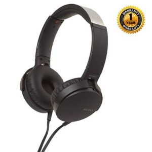 Sony MDR-XB550AP Wired Headset - Extra Bass, On-Ear, Bold Style
