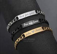 Customised Name Tag Beaded Bracelet