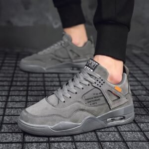 Grey Casual Comfortable Sneakers