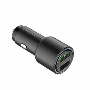 Riversong Safari QC Car Charger - Dual USB, Quick Charge 3.0, with Cable