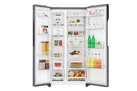 LG 679L Linear Inverter Side-by-Side Refrigerator - Mega Capacity, Smart Diagnosis