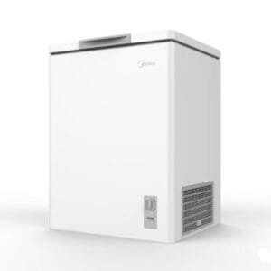 Midea 100L Chest Freezer HS-131CN - White, Easy Clean Interior