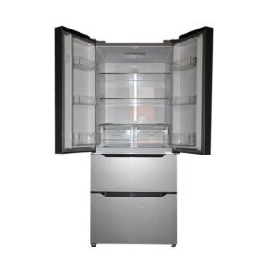 Roch 298L French Door Refrigerator (RFR-370MOG) - Black