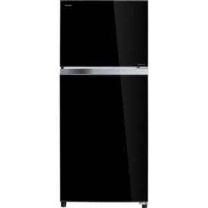 Toshiba 409L Top Mount Refrigerator (GR-AG565UDZ, Inverter, Black)