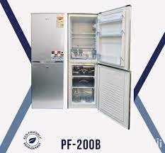 Pearl 140L Double Door Bottom Freezer Fridge (PF-200B, 2-Star)
