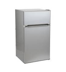 Chigo 212L Double Door Refrigerator - Silver, Mechanical Control, Low Noise