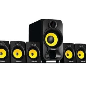 Philips 5.1 Multimedia Speaker System - USB/SD Playback, Rich Bass