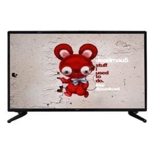 Syinix 32" Digital Satellite HD TV - DVB-T2/S2, 3x HDMI, 768p