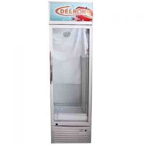 Delron 298L Showcase Display Refrigerator - Adjustable Shelves, DDF-298