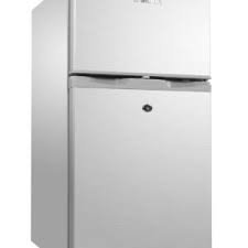 Chigo 132L Double Door Fridge - Silver, Mechanical Control, Low Noise