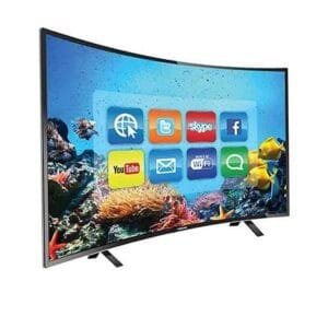 NASCO 65-inch UHD 4K Curved Smart TV NAS-J65CU-S