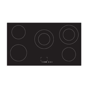 Midea 5-Burner 90cm Ceramic Hob MC-HV868 - Touch Control, Individual Timer
