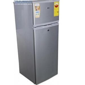 Nasco 217L Top Mount Refrigerator DF2-28 - Silver, Recessive Handle