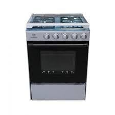 Midea Sniper 4-Burner Gas Cooker – 60cm Stainless Steel Model
