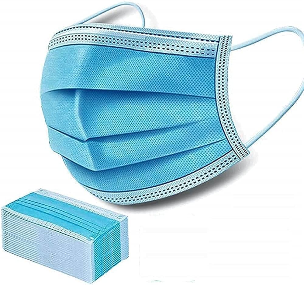 McSarpong Disposable Nose Masks | 3-Ply Breathable Face Masks for Daily Protection