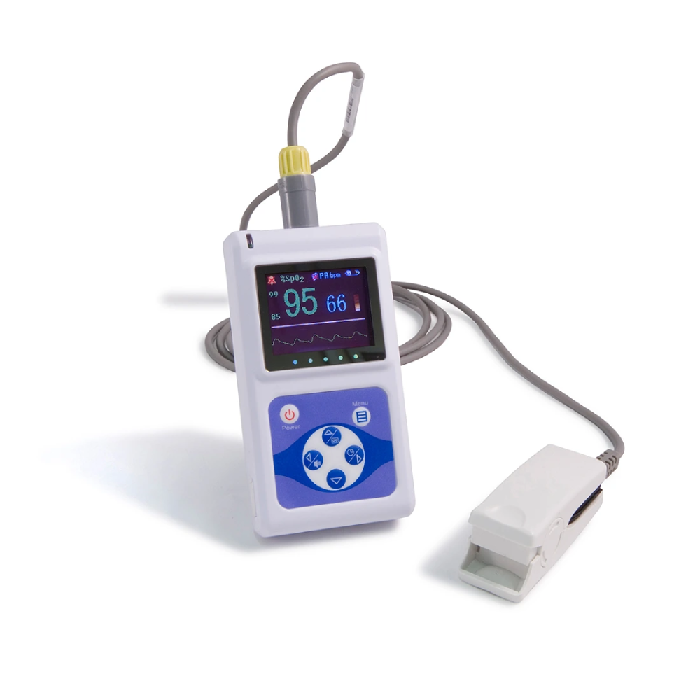 McSarpong – CONTEC CMS60D Hand-Held Pulse Oximeter | Portable Oximeter with Data Storage and Bluetooth Connectivity