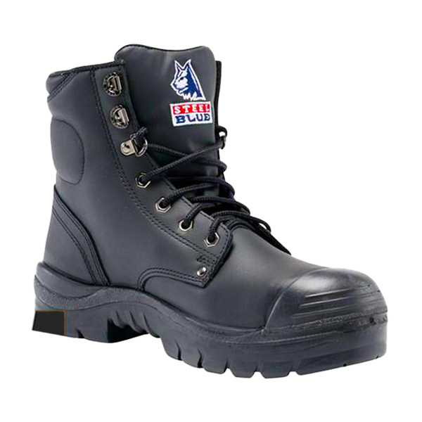 Boot Steel Blue | Premium Steel Toe Safety Boot for Industrial & Construction Use