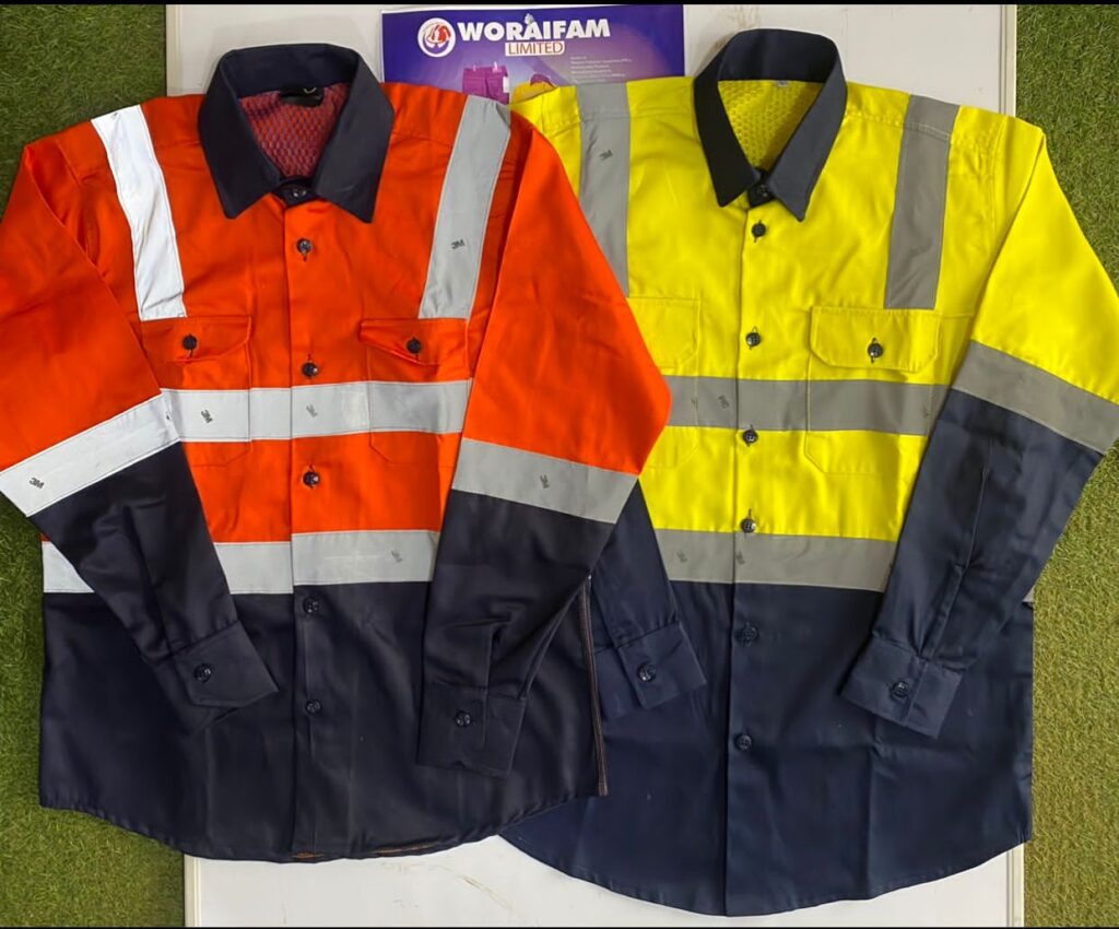 Reflective Shirt – Normal Fit | High Visibility Safety Shirt for Construction & Roadside Work