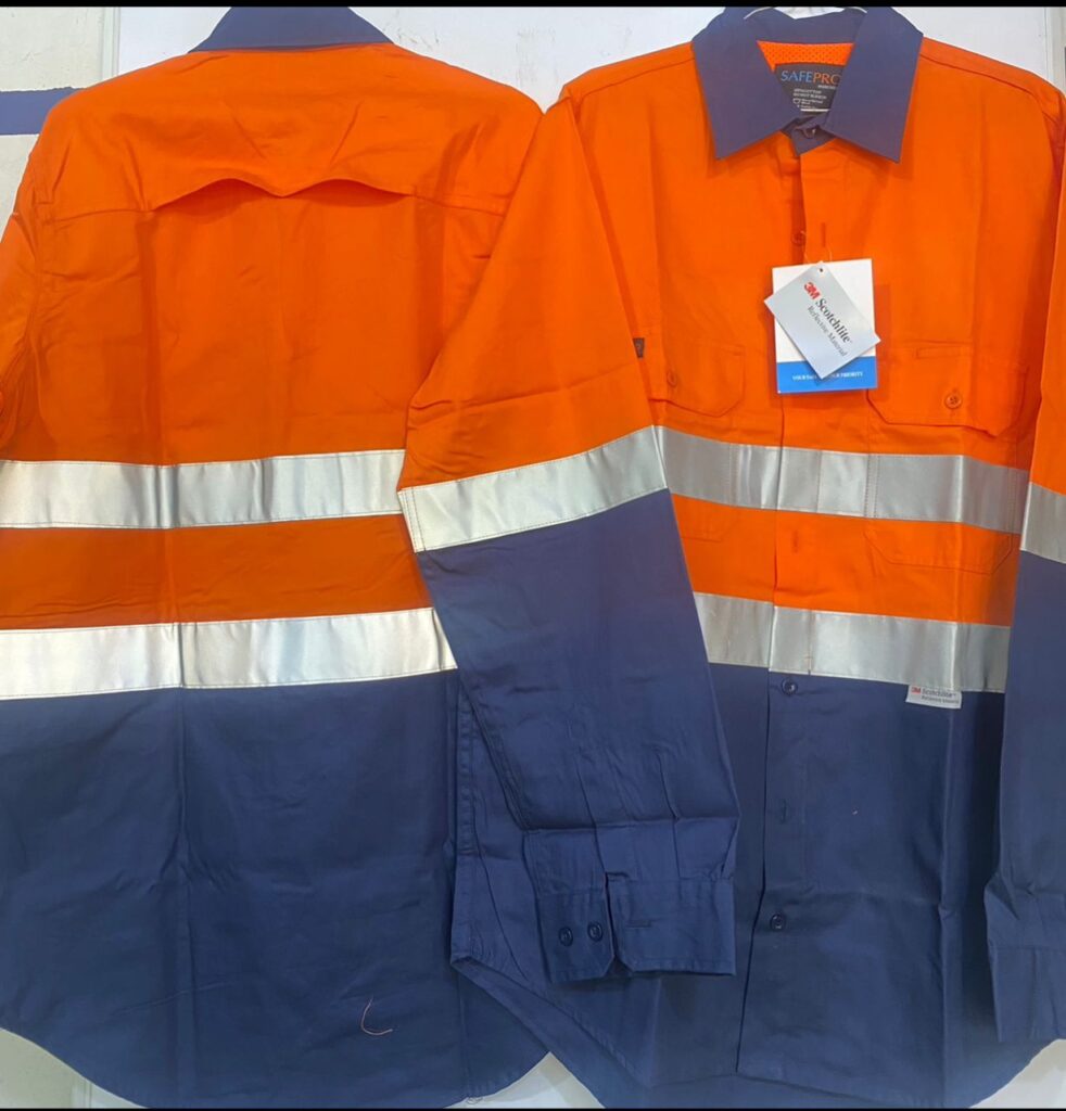 Safe Pro Reflective Safety Wear | High-Visibility Work Uniform for Industrial & Outdoor Use